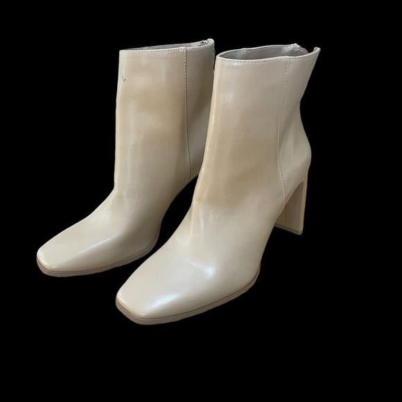 NEW!  MIA Lynett Faux Leather Bootie Heeled Ankle Boots -Size 8.5 - Picture 4 of 16